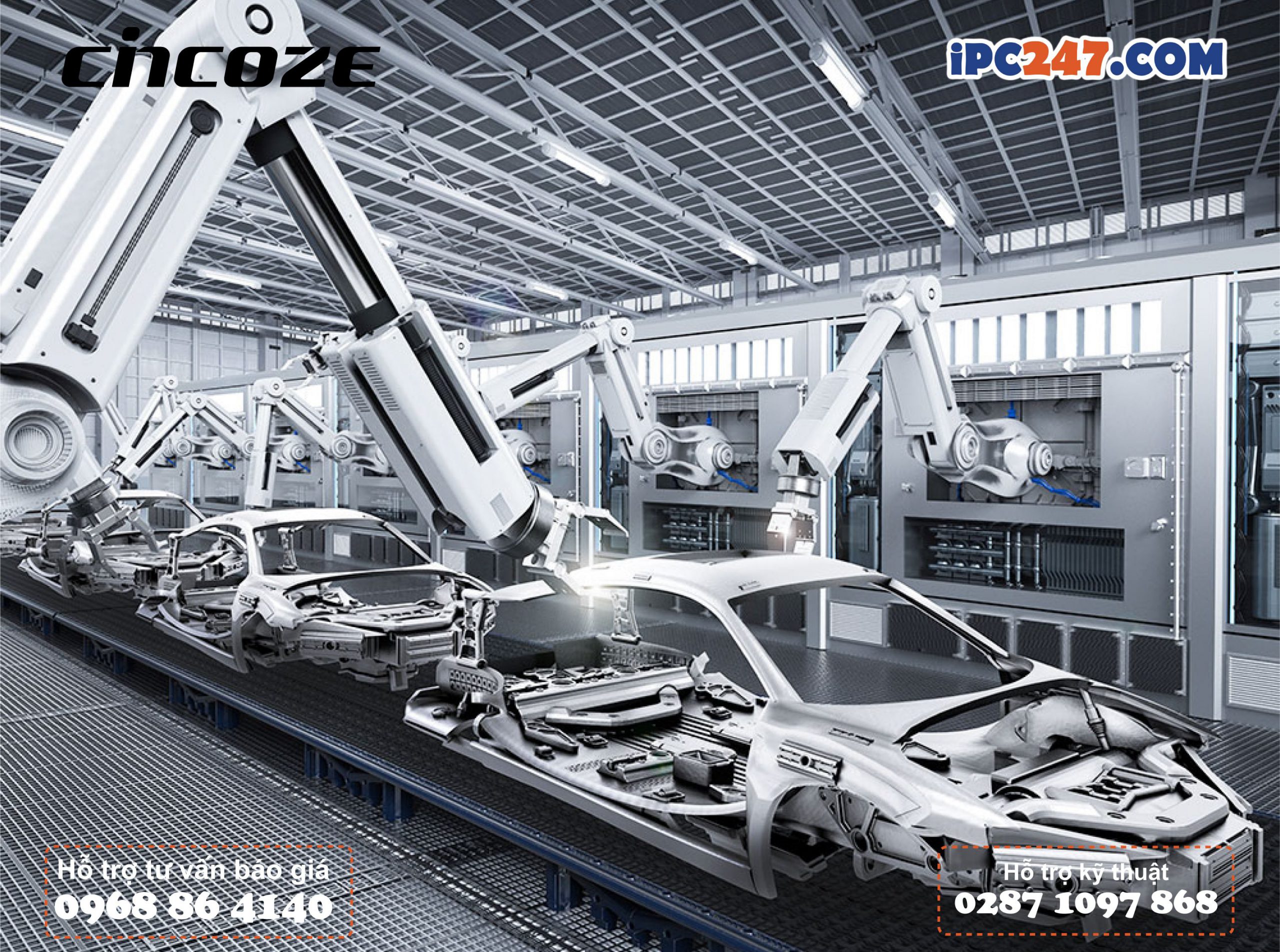 U&ng1 dụng máy tính công nghiệp trong sản xuất công nghiệp