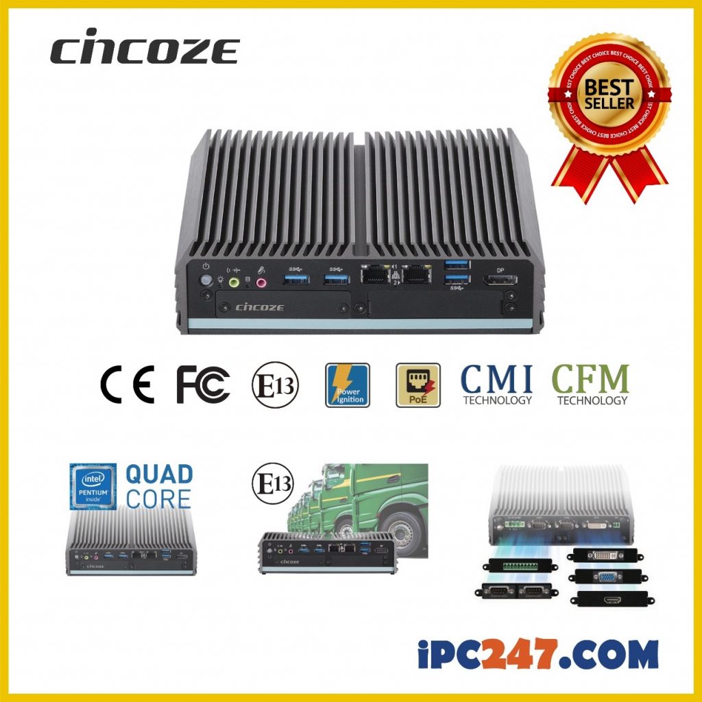 Máy tính công nghiệp cincoze có nhiều tính năng ưu việt.