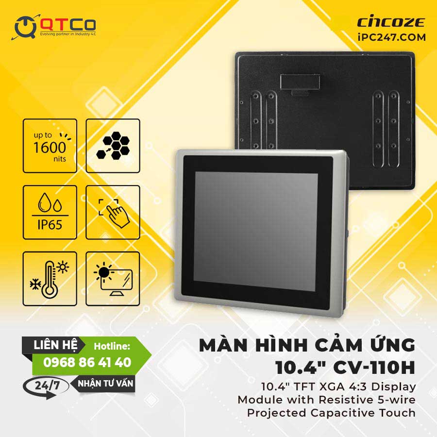 Man hinh cam ung Cincoze CV-110H main