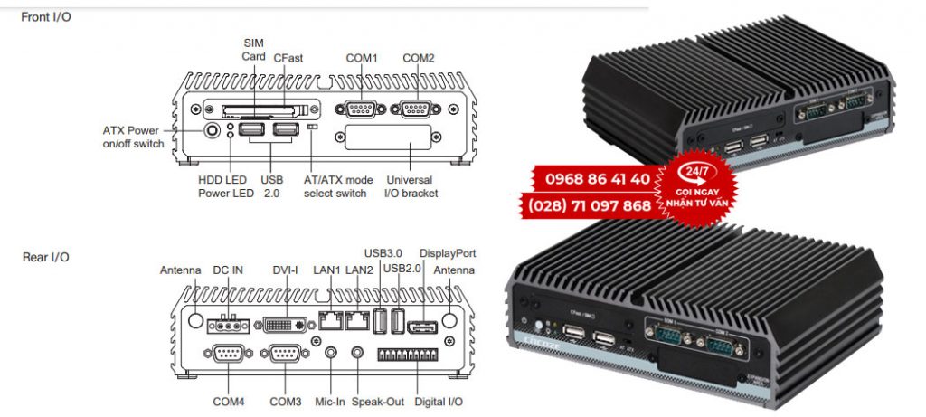 Cincoze DC-1100 ki thuat