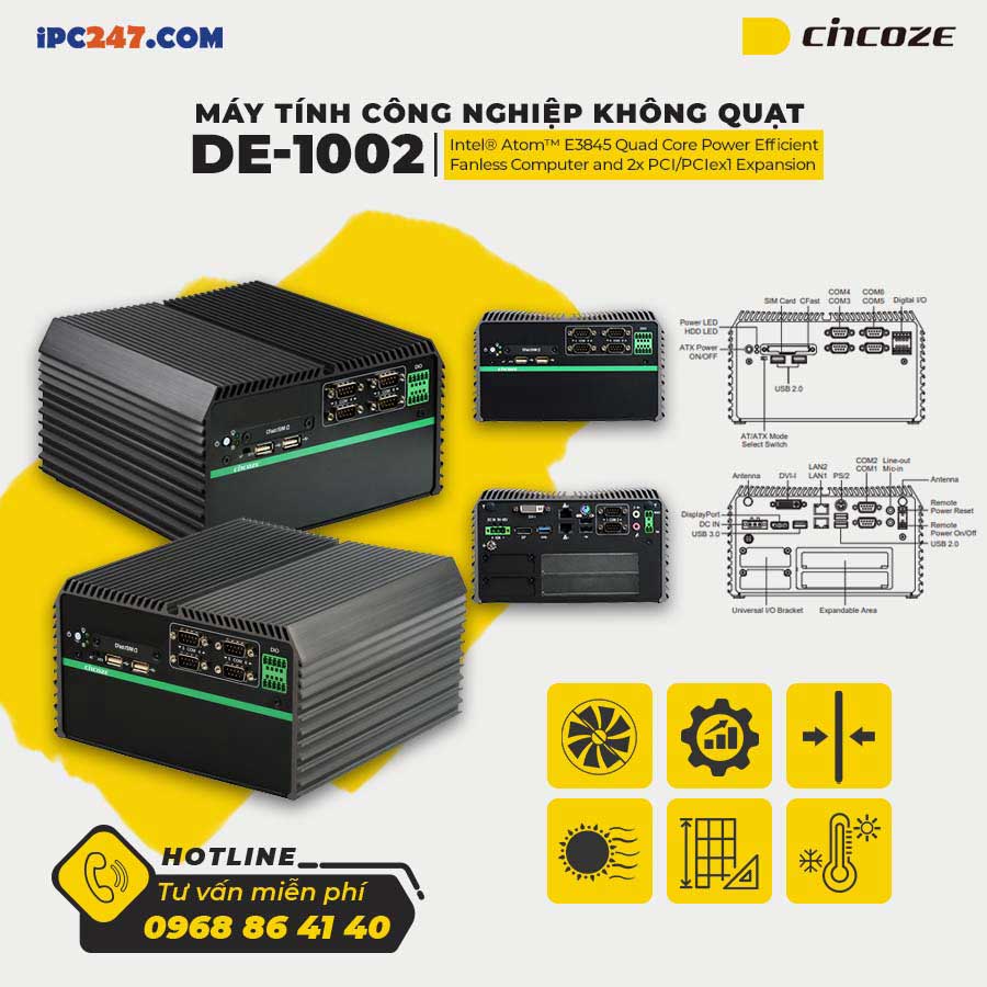 Cincoze DE-1002